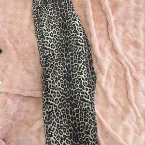 PacSun Leopard Print Flare Jeans